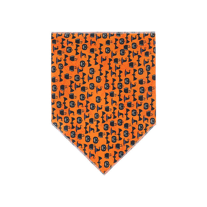 Wholesale 2PCS Halloween Cat Pet Polyester Bibs